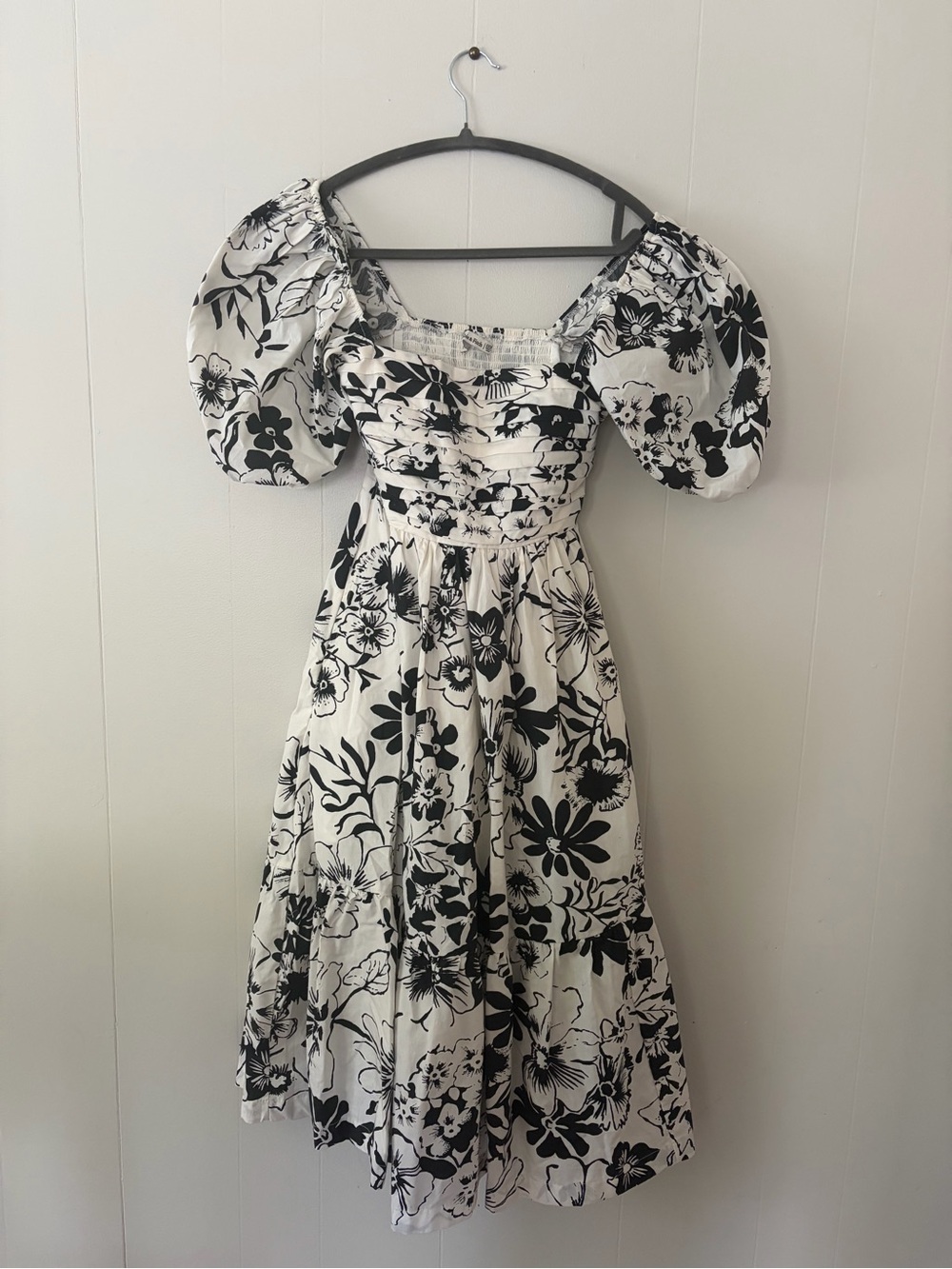 A&F Puff Sleeve Cotton Dress